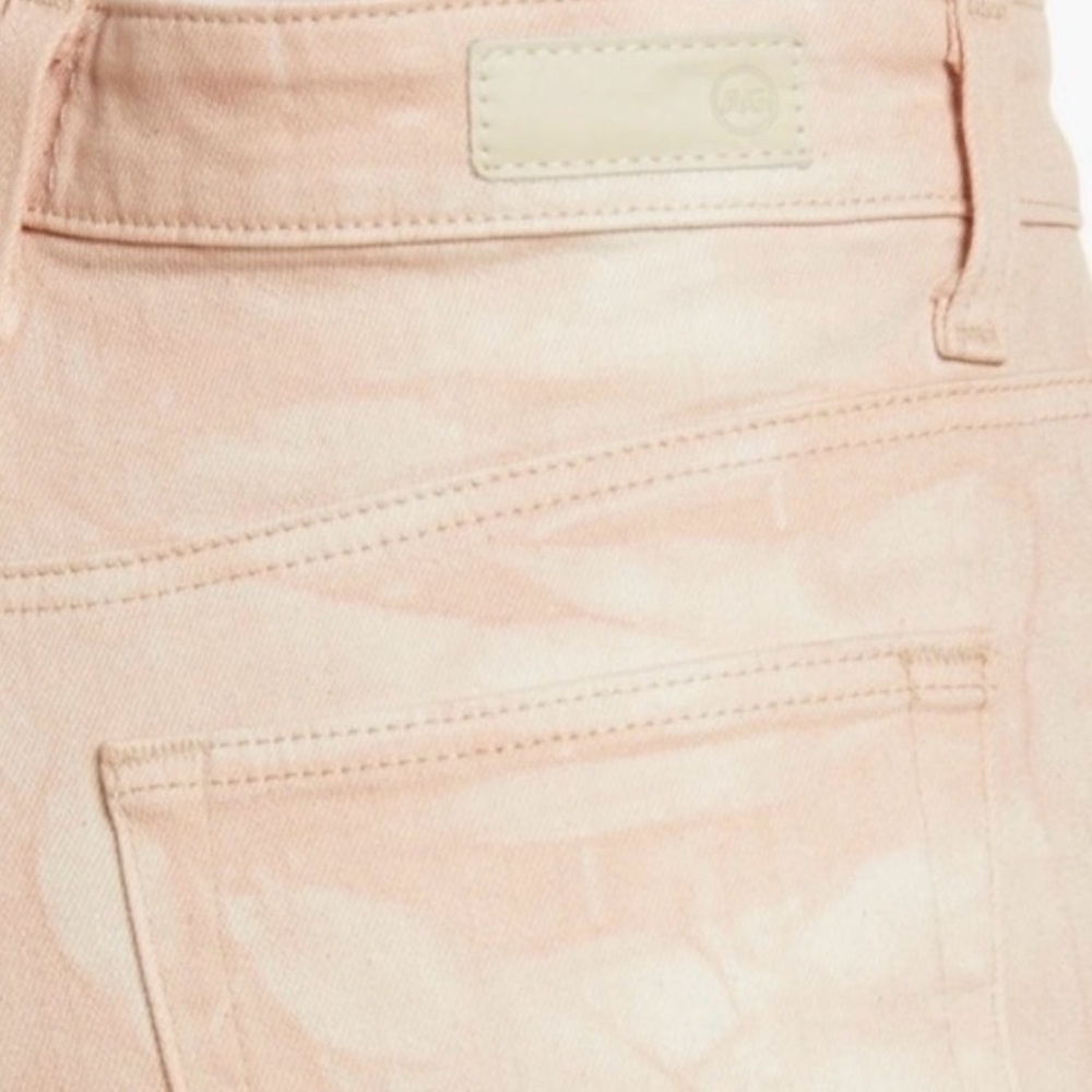 AG Alexxis Mauve Orchid High Waist Straight Leg Crop Jeans - Sz 30, NWT - Picture 4 of 16